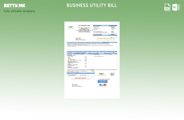 Деловна сметка за комунални услуги на West Palm Beach Pub Utilities